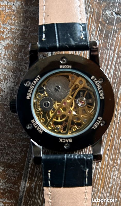 Montre Mécanique Winner Luxe Squelette Homme (image 2)