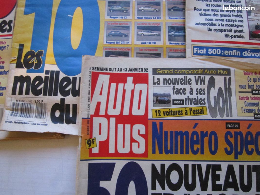 5 Auto Plus an 91 et 1 Janvier 92 voir photos lire l'annonce (image 6)
