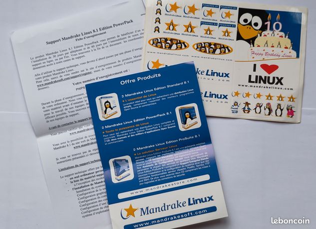 Mandrake Linux Edition PowerPack 8.2 - Jeu vidéo