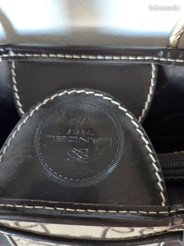 Sac toile Lancel; (image 12)