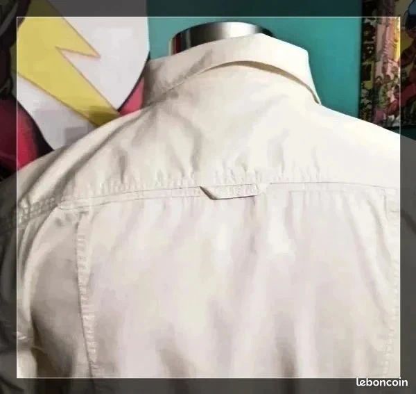 Gaastra belle chemise à unie broderie taille L 40 Nickel (image 3)