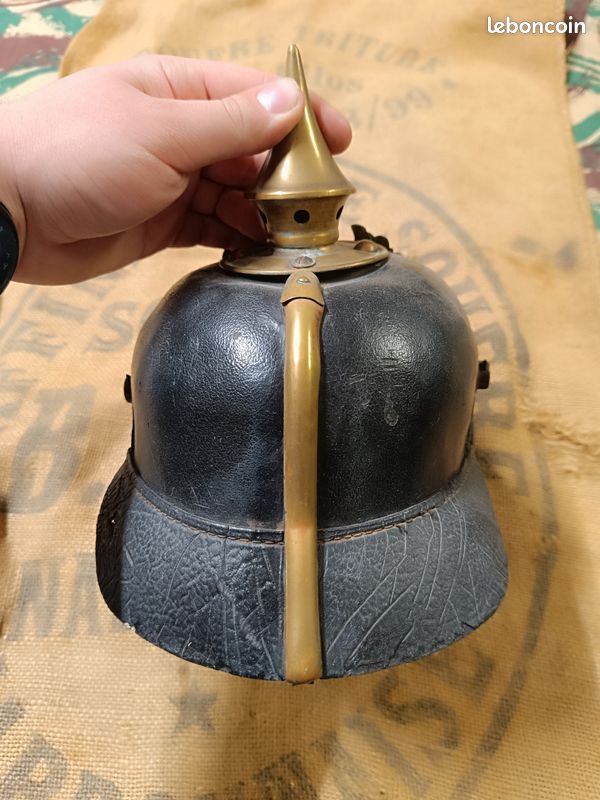 8 Soldats De Plomb Lucotte - Allemands 1914 Casque à Pointe WW1