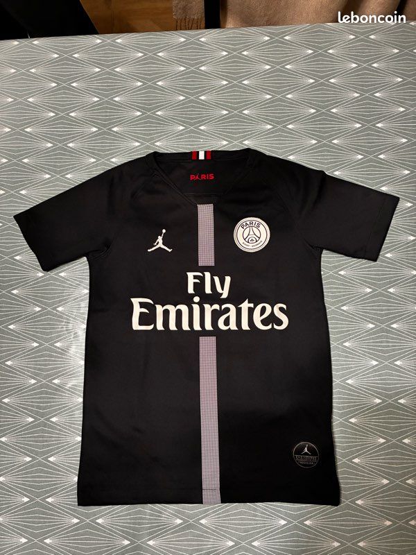 Flocage Officiel PSG Aurier N°19 - Maillot Domicile Enfant - Saisons 2014/2017 - Monblason