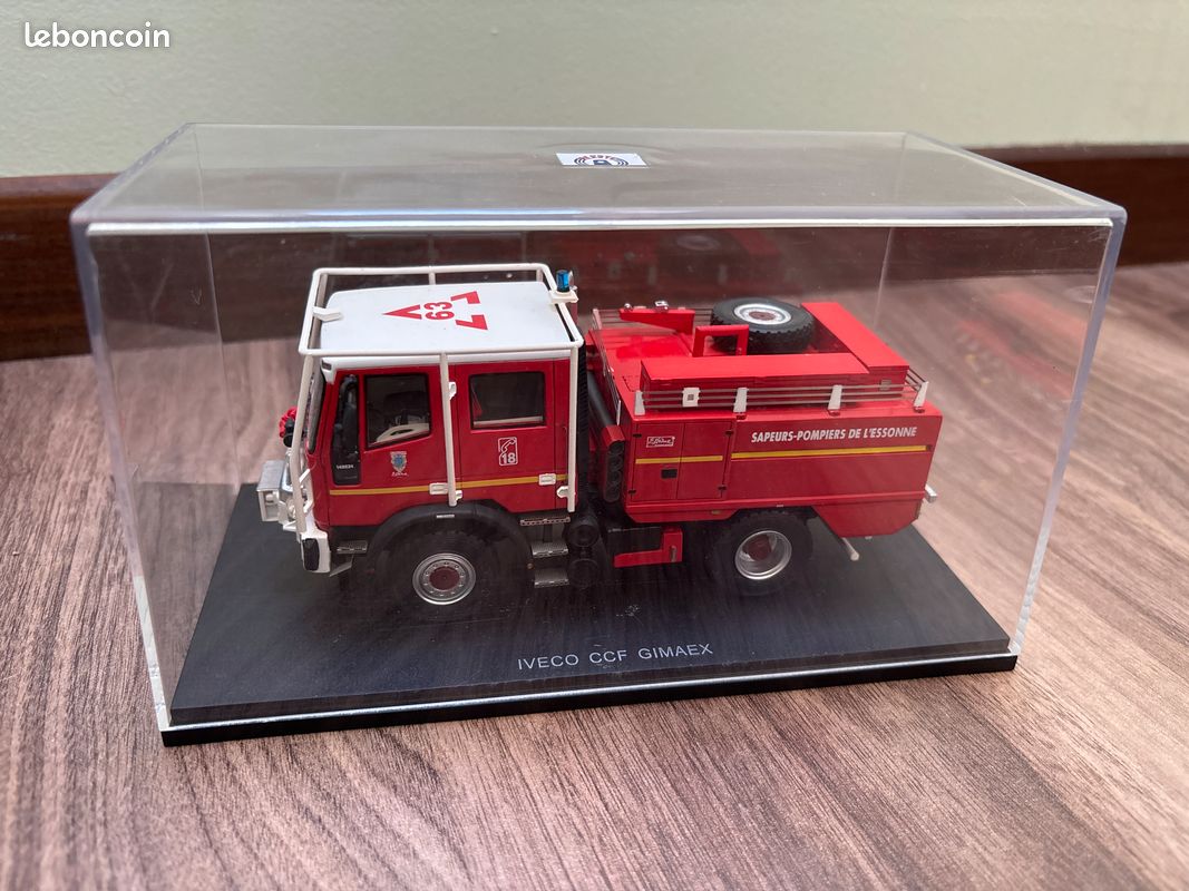 Miniature Wiking 1/43 échelle Aérienne Pompiers - Mercedes - Fabriqué En France
