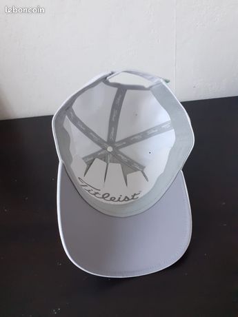 Titleist, Casquette Marque Balle Homme, Blanc - La maison du