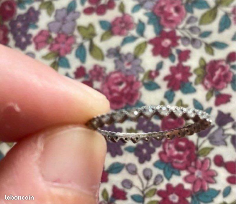Bague fine argent marque AGATHA (image 3)