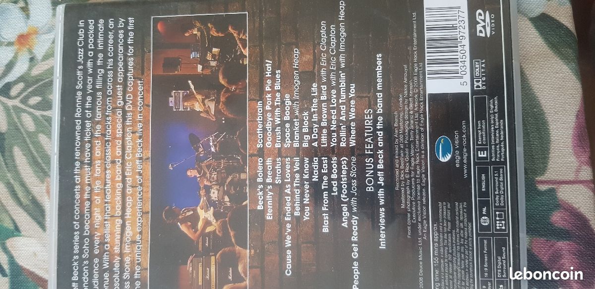 Jeff Beck - live at Ronnie Scott's (image 2)