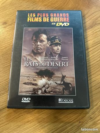 DVD Les rats du désert avec Richard Burton • Les plus grands films