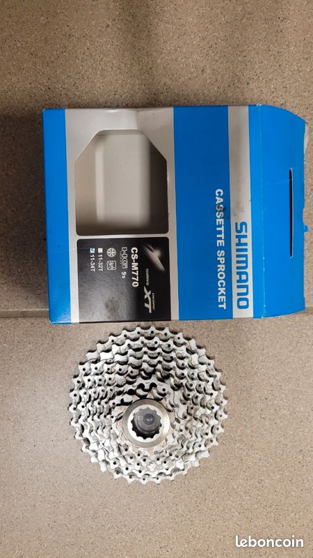 Cassette shimano xt 9v 11/32 Équipements vélos