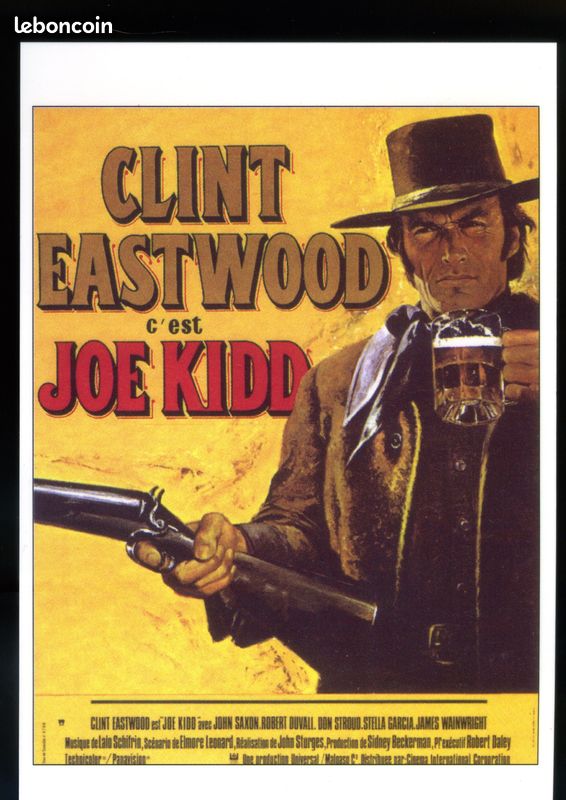 Affiche Ou Toile Clint Eastwood - Style Abstrait - Sur Canvas - Années 2000 à Aujourd'hui