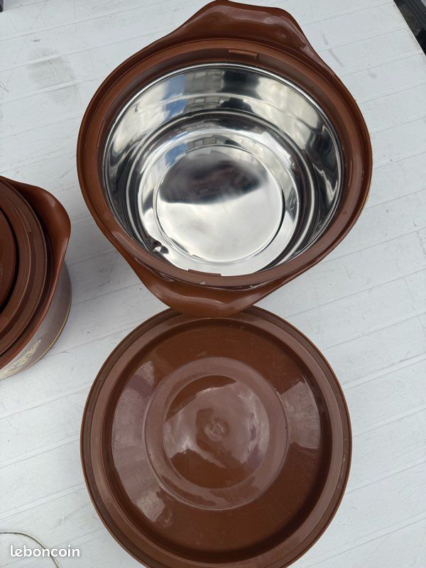 Marmite Isotherme– Design Bombé – Garde les plats chauds jusqu’à 5h – Sans électricité (image 4)