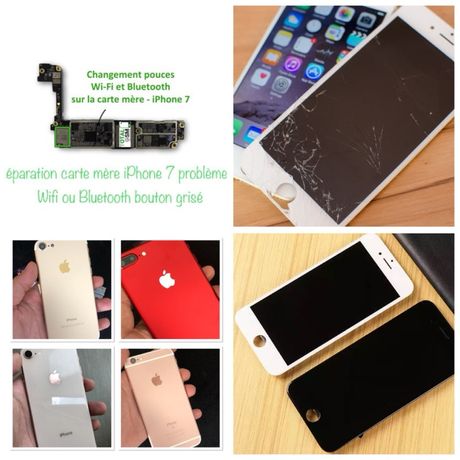 Réparation carte mère Apple iPhone 12 / 12 Pro problème de Wifi ou  Bluetooth bouton grisé - TotalGSM
