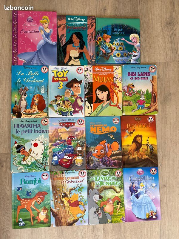 Lot de 15 livres Disney (image 1)