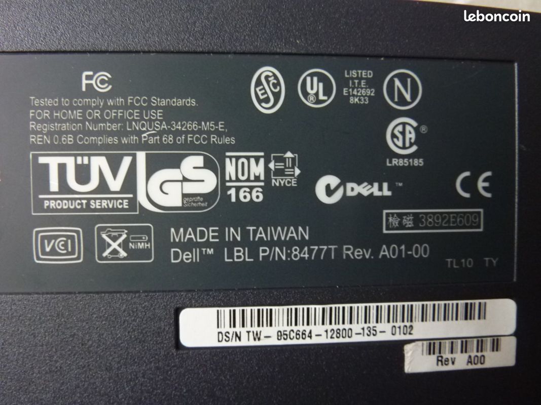 DELL Station Accueil Replicateur Port (image 6)