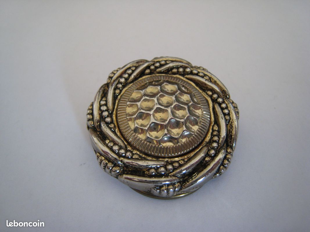Broche Vintage Dorée - En Très Bon état (TBE) - Bijou Fantaisie Rétro