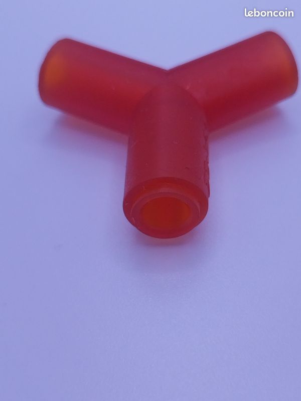 Raccord Y 3 voies retour LHM -ref eom 5280E2 (Orange) pour Citroën Xantia (image 3)