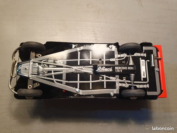 Schuco - 1:43 - Mercedes-Benz 170 V mit 2x Brütsch Mopetta