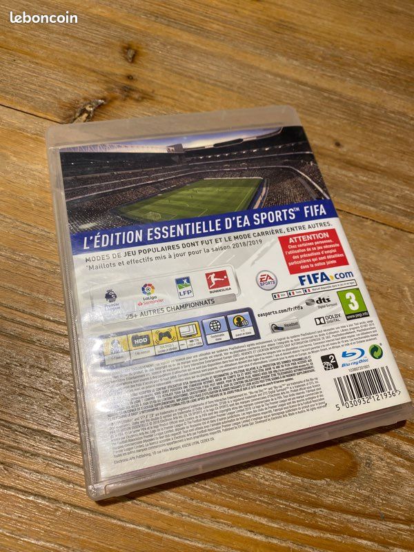 FIFA 19 Sur PlayStation 3 - Neuf Sous Blister - Jeu De Sport EA Sports