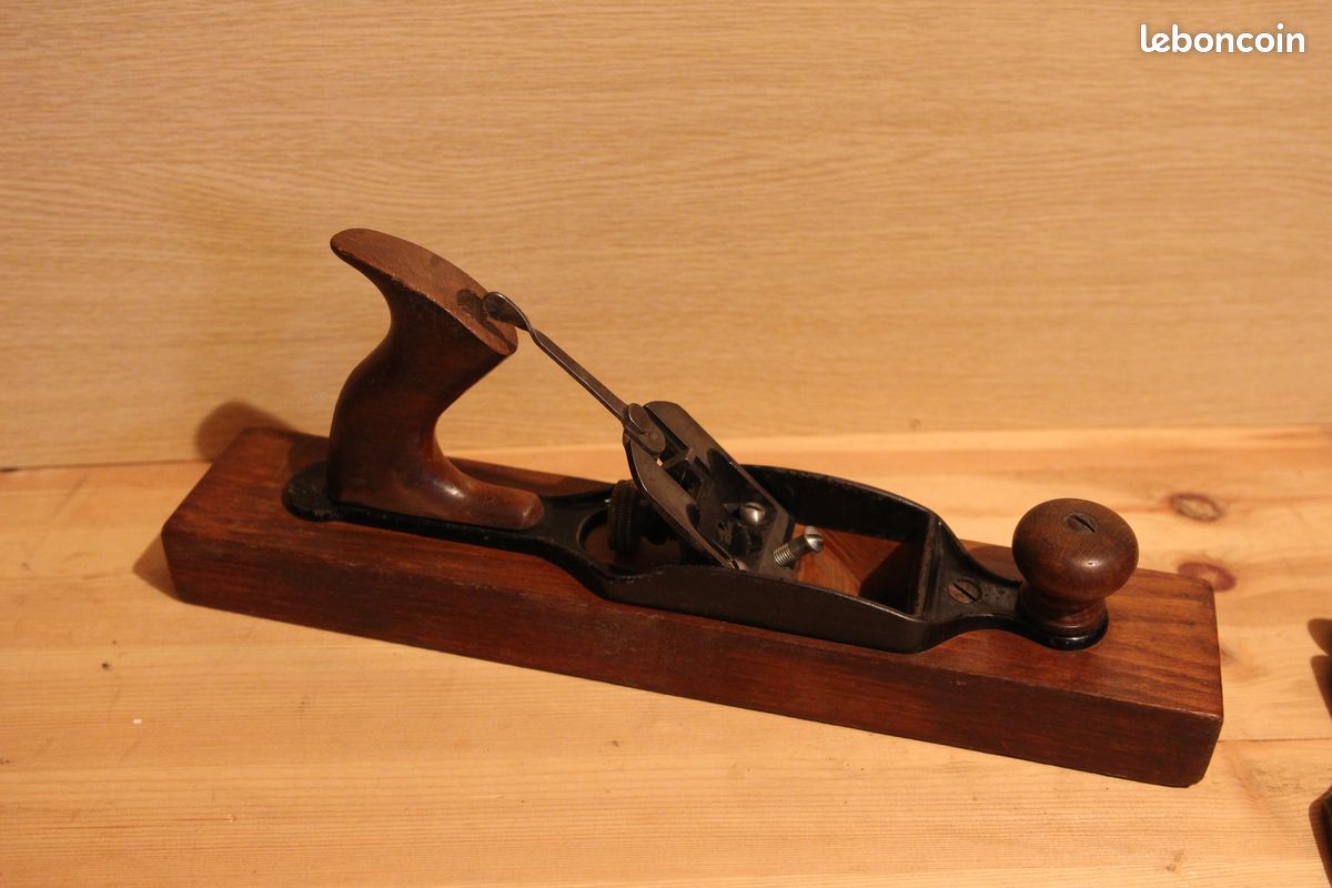Varlope ancienne en bois n° 26 (image 10)