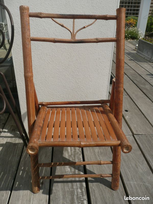 Chaise enfant en bambou (image 2)