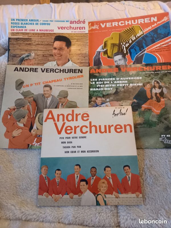 Disque 45 tour ANDRE VERCHUREN (image 1)