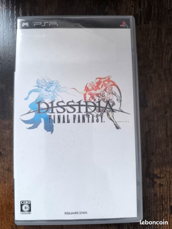 Jeu PSP Final Fantasy Dissidia - Version Japonaise NTSC - Bon état - Import Japon