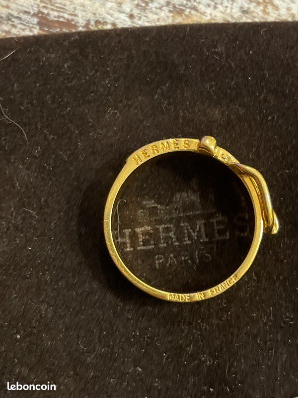Bague foulard Hermès (image 2)