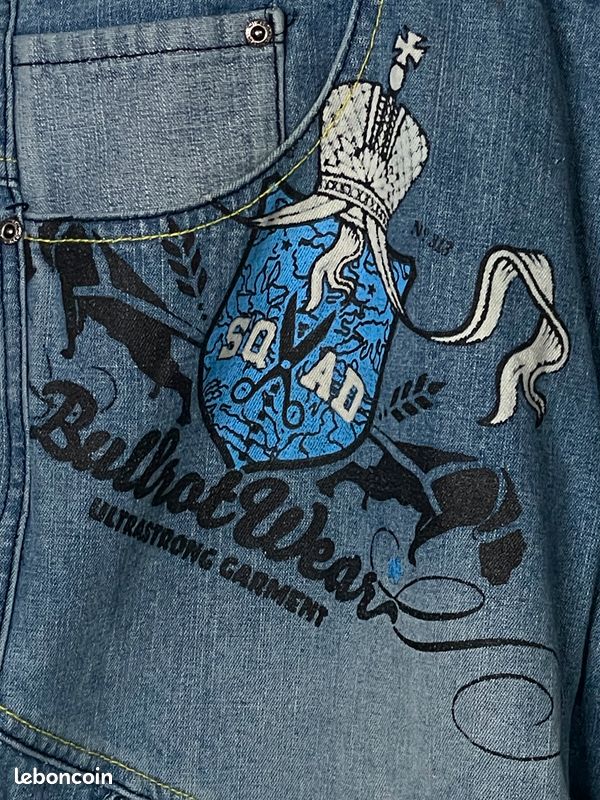 Pantalon Baggy BULLROT WEAR - Vintage (image 4)