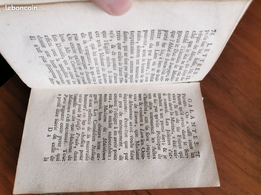 Rares éditions des Lettres historiques et galantes 1713/1733 - Voltaire (image 5)