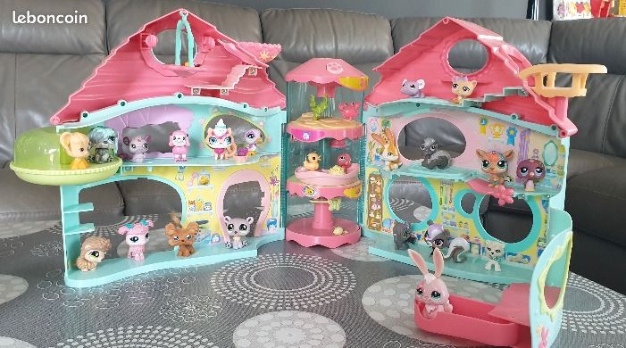 Lot De 21 Figurines Littlest Pet Shop (Hasbro) Avec Accessoires - Jumbo Lot No3