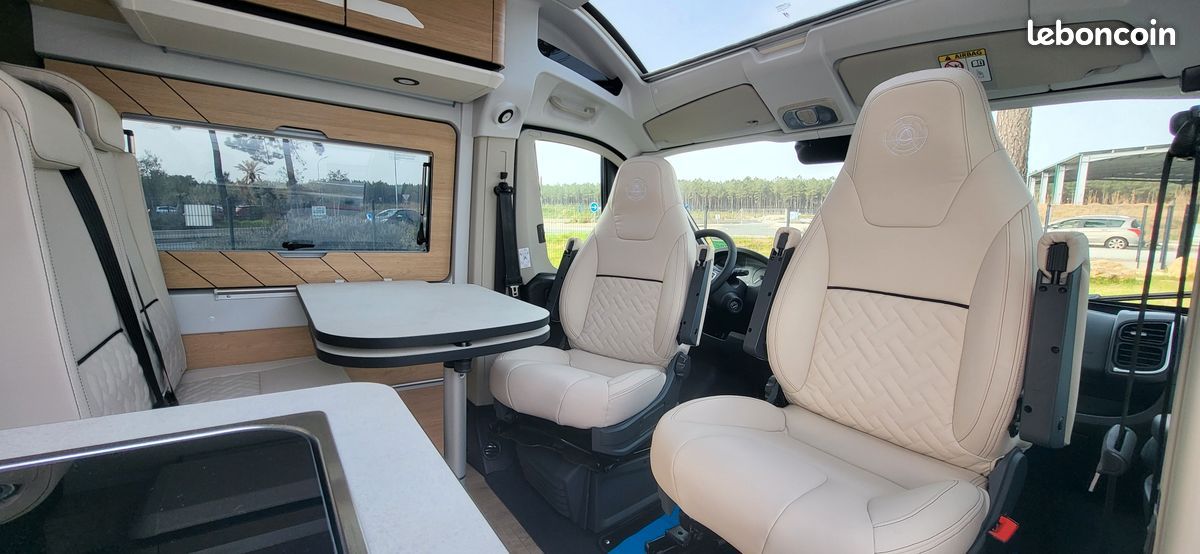 Fourgon Campereve Magellan 643 air saphir série limite printemps 2026 Peugeot Boxer 2.2L 140 CV Boite automatique - Ouvert tout le mois d'aout avec des tarifs estivaux (image 5)