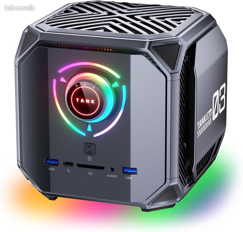 Nouveau PC Tank03 Gaming PC Desktop, Intel i7 (image 1)