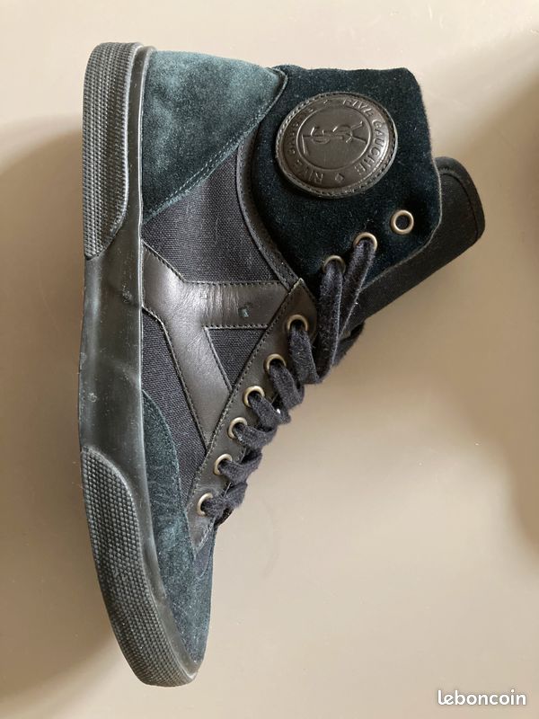 Baskets Montantes noires Saint laurent (image 2)
