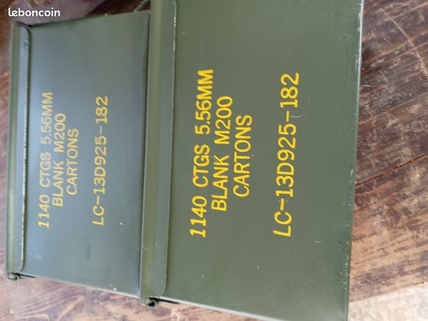 US Munitionskiste, Cal. 50 mm, large, PA 60, Metall, schwarz | günstig