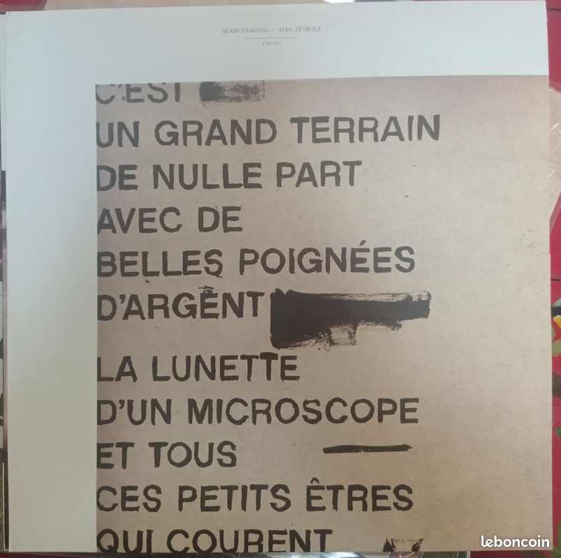 Alain Bashung - Bleu pétrole - double vinyl LP / Édition originale (image 7)
