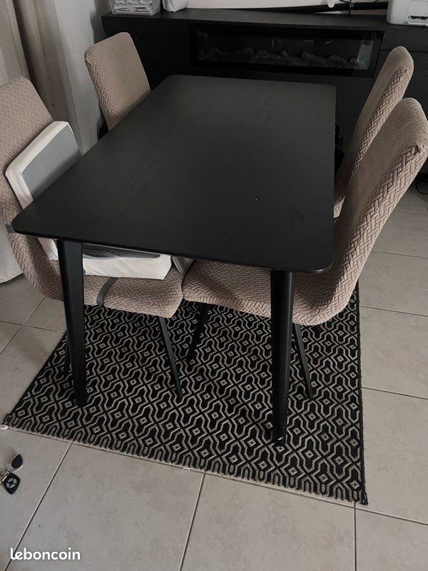 Ensemble table + 4 chaises (image 6)
