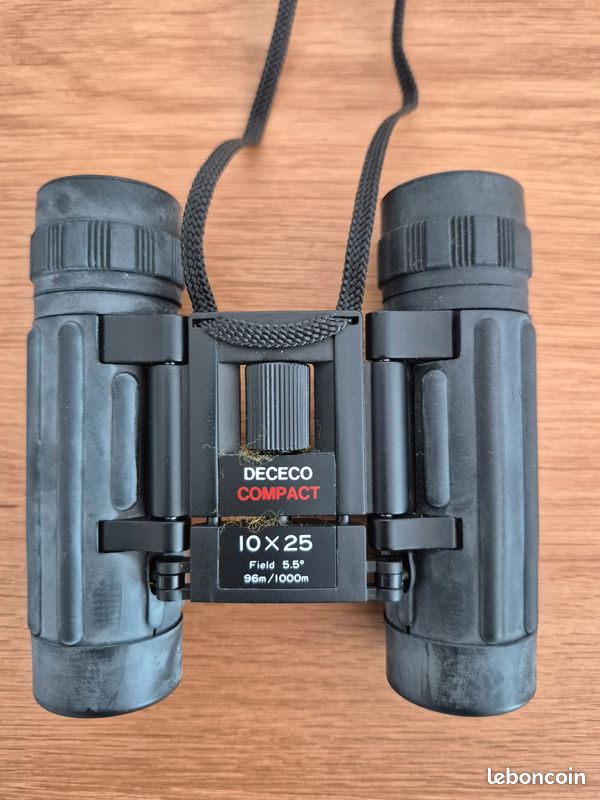 Jumelles Compactes Minolta 10x25 Fabriquées Au Japon – Légères, Pliables, Parfaites Pour Les Voyages