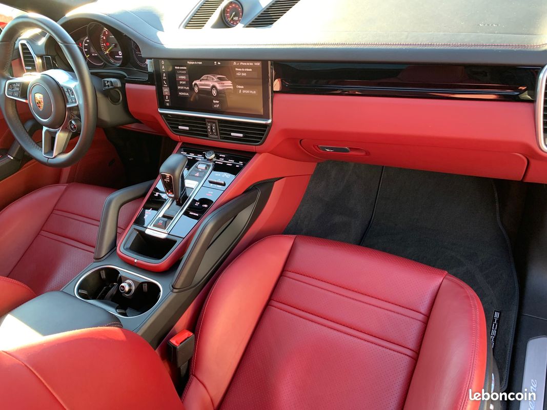 Porsche cayenne coupe e-hybrid 5pl 462 cv aerokit sportdesign francais limpide échange reprise possible (image 7)