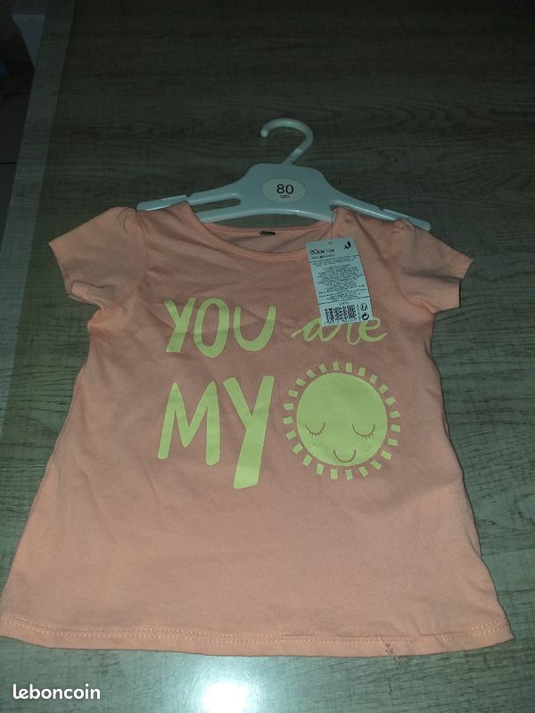 Vent tee-shirt bébé (image 1)