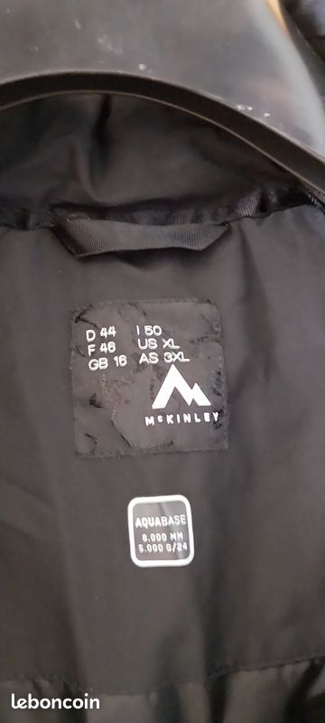 McKinley Talina Veste 3 En 1 Femme - Imperméable Et Chaud Pour Randonnée Et Temps Changeant