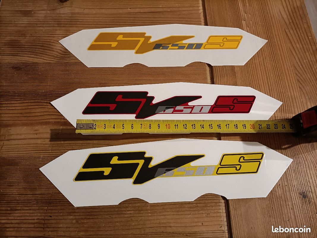 Stickers autocollant Suzuki SV 650 S (image 1)