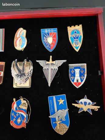 INSIGNE 15 RA Regiment Artillerie Fabrication Drago Rue De Romainville