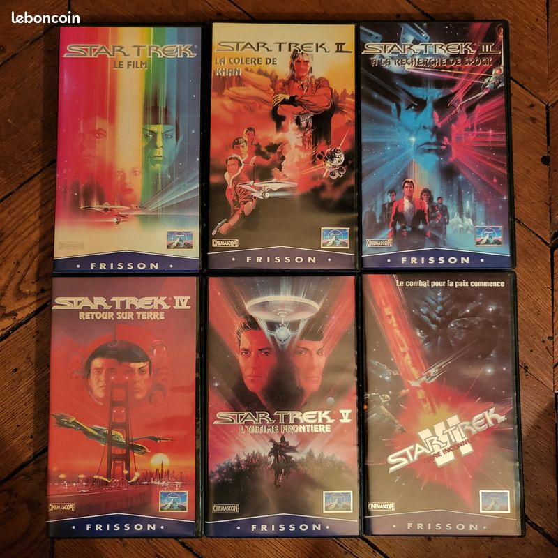 Coffret VHS Star Trek Les Films L'intégrale (image 1)