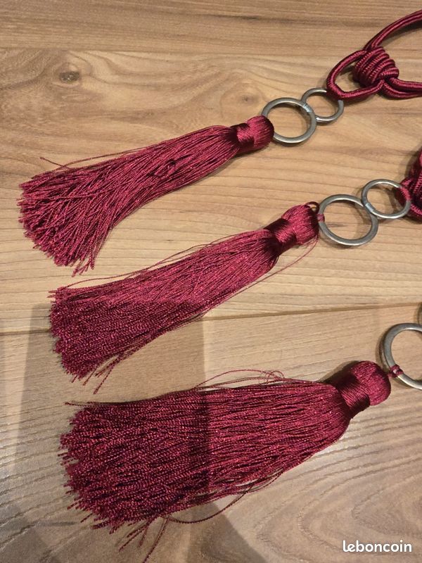 Embrasse rideau bohème macramé - La boutique bohème