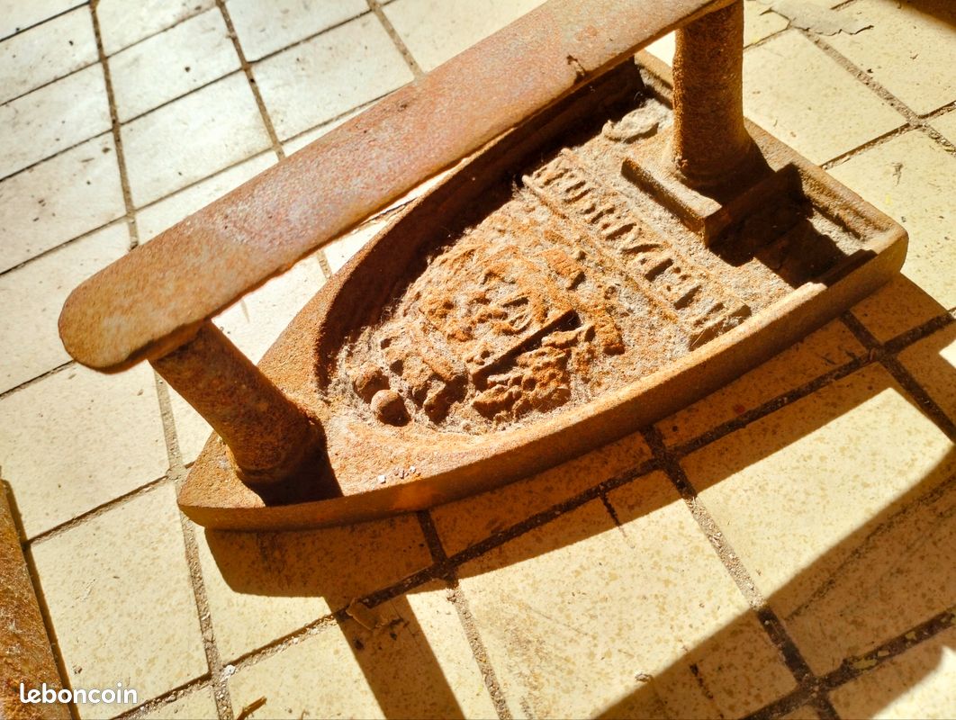 Lot de fer à repasser ancien (image 7)