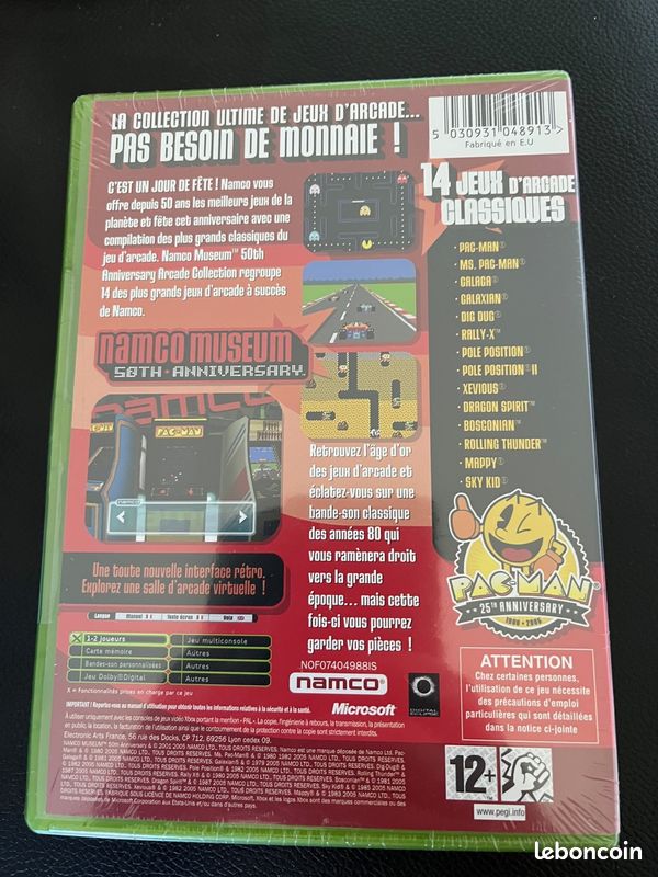 Namco Museum 50th Anniversary Sur Game Boy Advance - Neuf Sous Blister