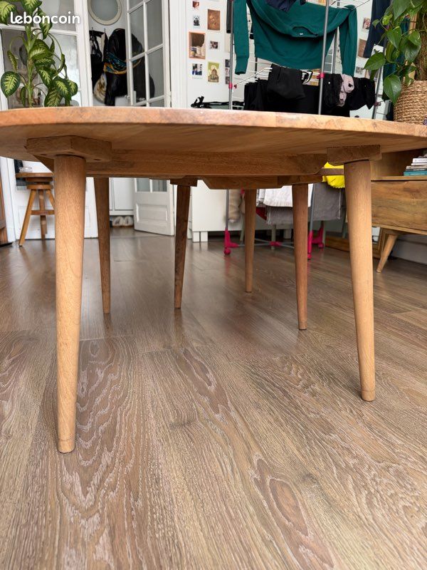 Table basse bois vintage (image 7)
