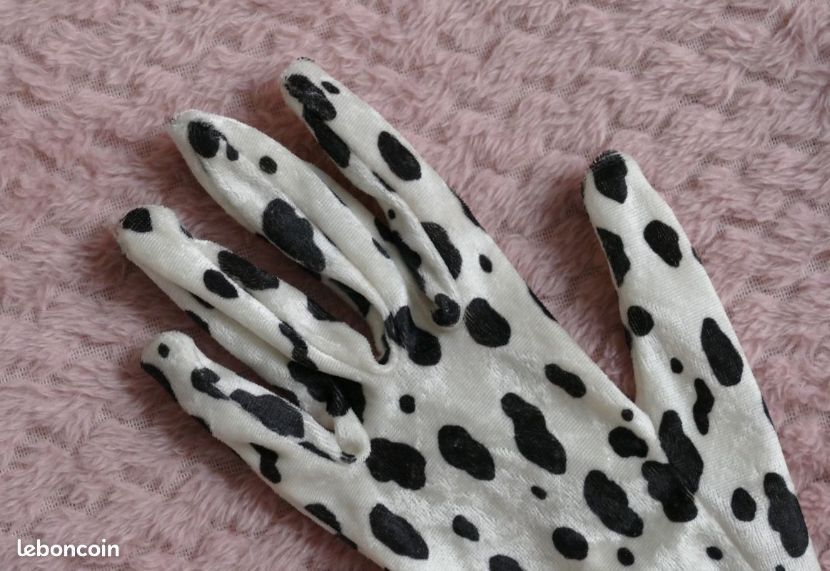 Gants fantaisie motif "Dalmatien" (s) (image 2)