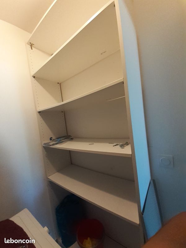 Meuble ikea encastrable avec 5 étagères et un range chaussures inclus (image 1)