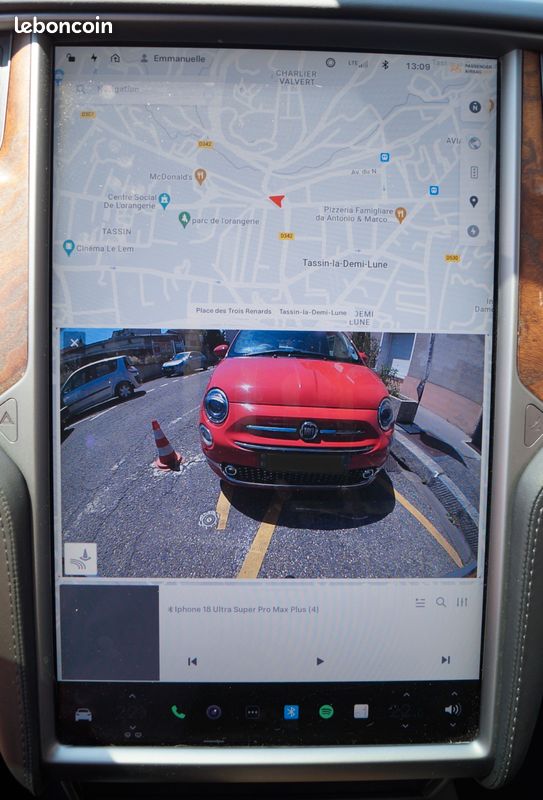 Tesla model-x 100d 422 ch 100kwh 4wd dual-motor bva 5 places + batterie neuve facture tesla (image 26)